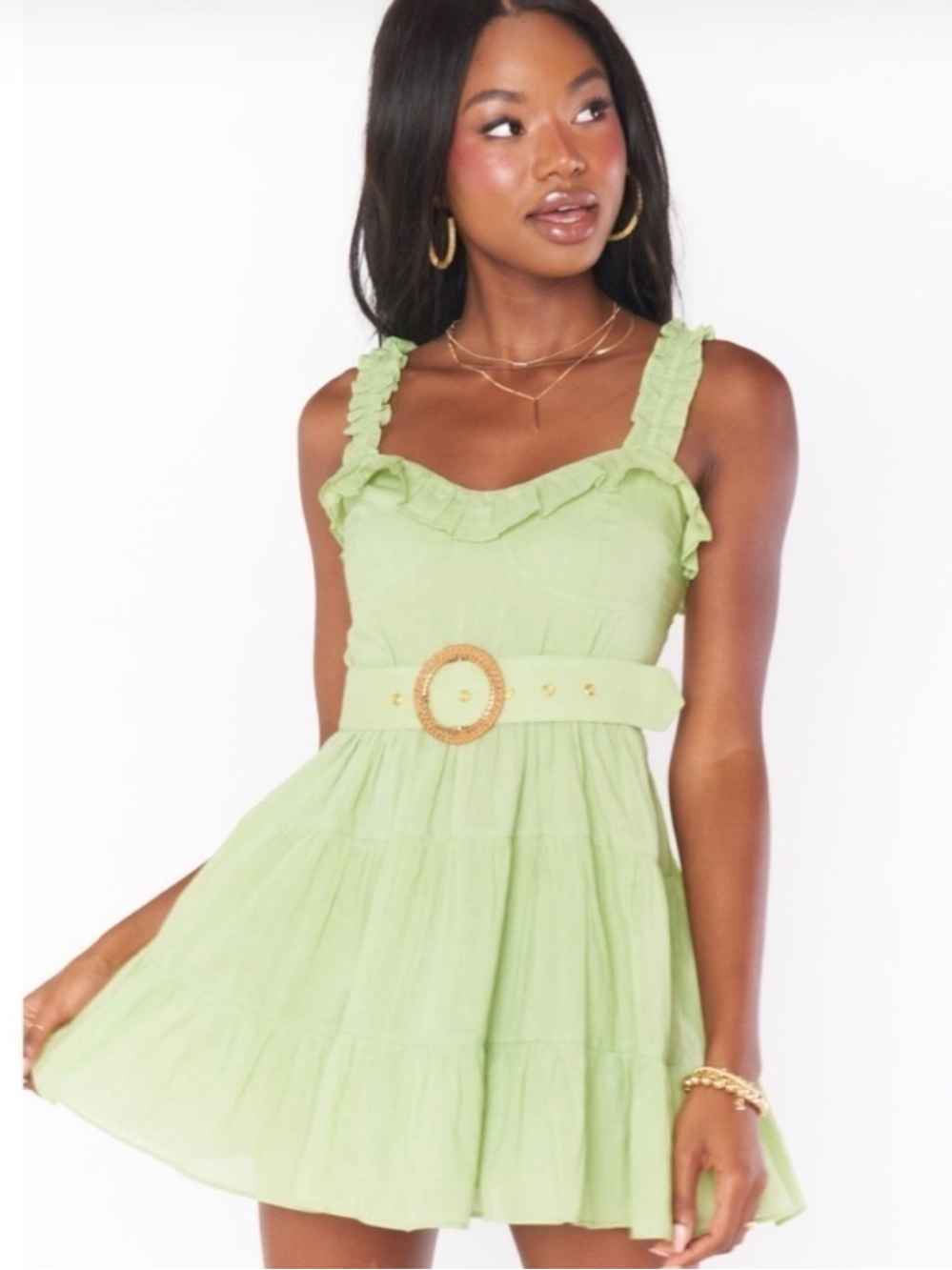 NWT Show Me Your Mumu Jolene Cotton Mini Dress Size Small